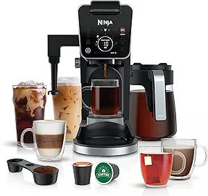 Ninja CFP301 DualBrew Pro System 12-Cup Coffee Maker, Single-Serve for Grounds & K-Cup Pod Compat... | Amazon (US)