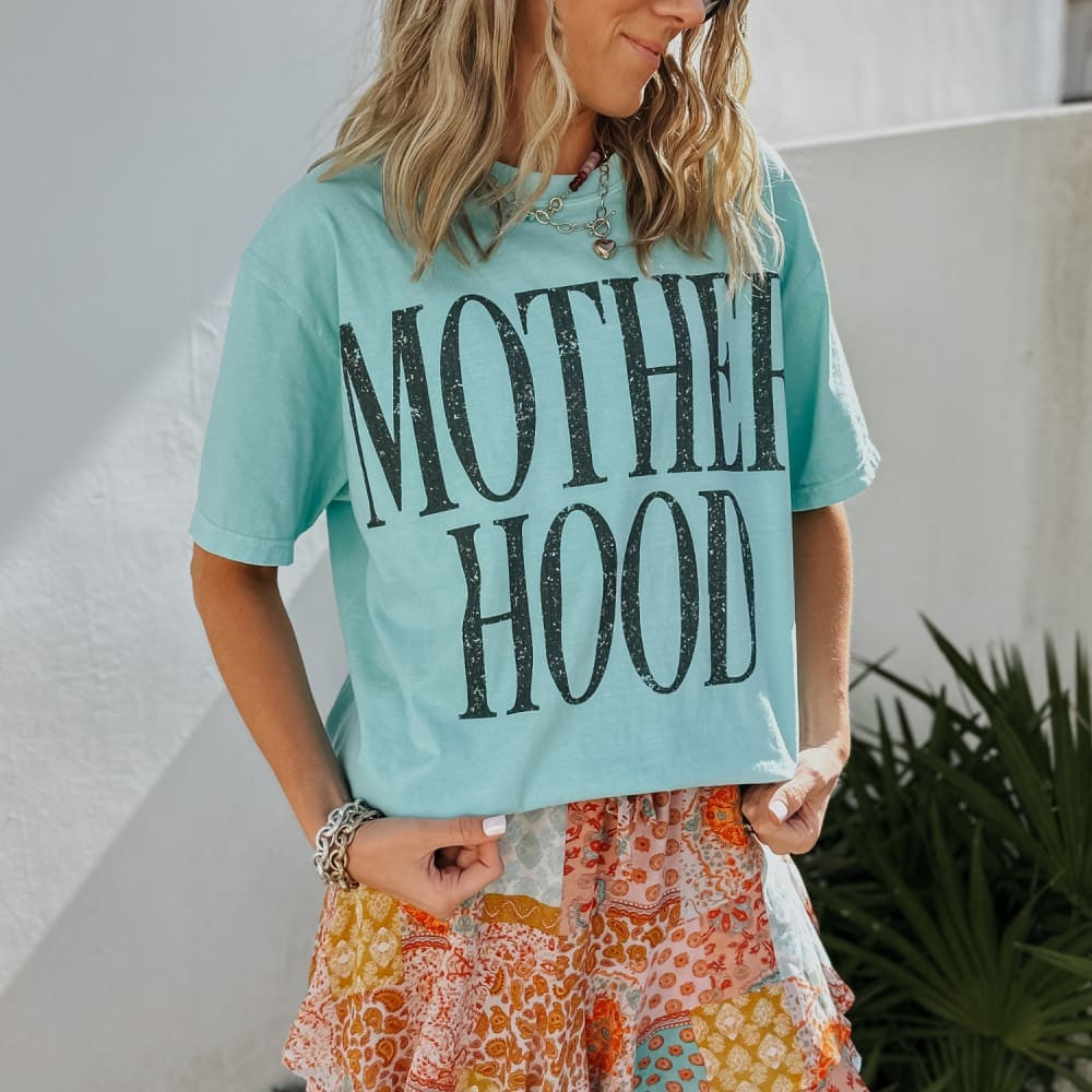Bold Motherhood - Chalky Mint Tee | Mountain Moverz