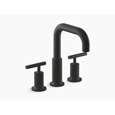 Purist® Double Handle Deck Mounted Roman Tub Faucet Trim | Wayfair North America