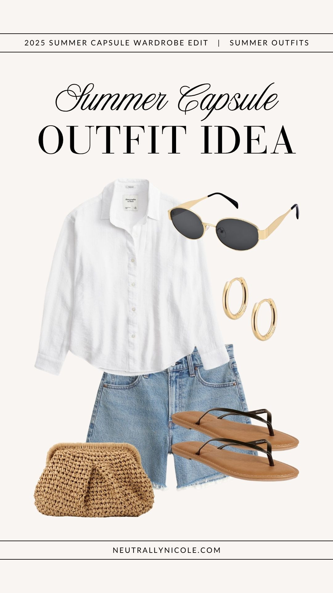 Summer capsule outfit idea | summer outfit, summer outfits, 2025 summer capsule wardrobe, summer capsule outfits, summer staples, summer wardrobe staples, summer closet staples, summer closet essentials, summer essentials, summer basics, summer style, 2025 summer fashion trends, summer bag, summer shoes, summer sandals, summer neutrals, summer 2025, neutral outfit, neutral outfits, neutral style, minimalist outfit, minimalist outfits, minimalist fashion

 

#LTKPetite #LTKSaleAlert #LTKShoeCrush #LTKItBag #LTKStyleTip #LTKFindsUnder50 #LTKFindsUnder100 #LTKTravel #LTKSeasonal