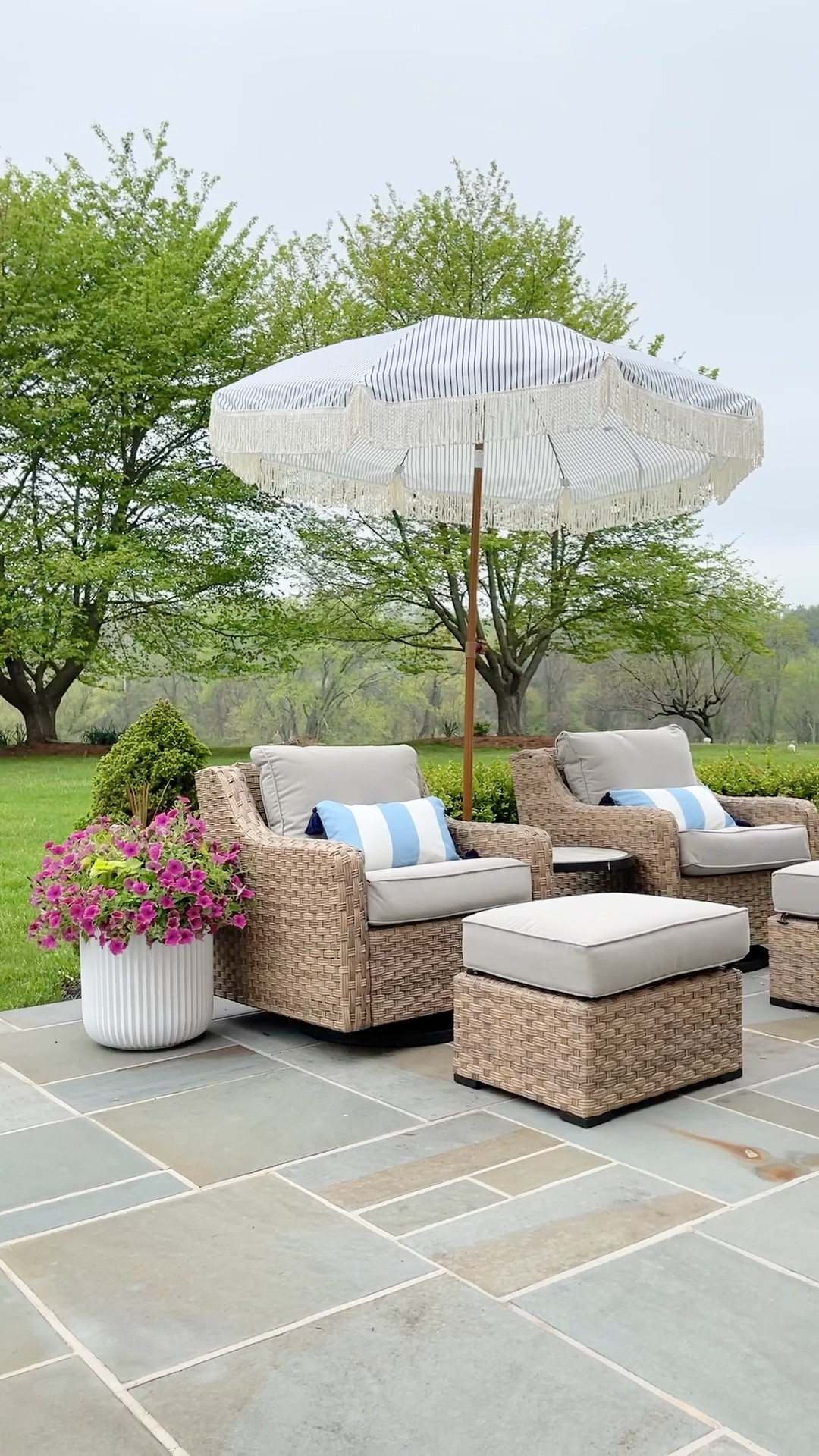 Walmart patio set back in stock in natural and dark brown and on sale

#LTKFind #LTKsalealert #LTKhome