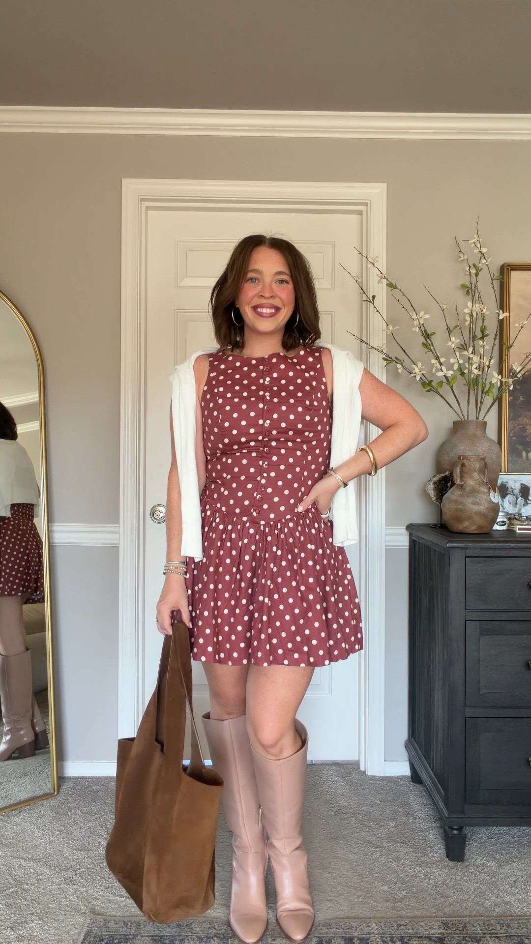 Fall Abercrombie Dress Haul 🍁🍂 size 8/10 | M/L | 5’4” | Wearing a Medium short in all dresses. Click on the burgundy dress to see all the colors including the gingham one I’m wearing 🫶🏻

#LTKootd #LTKSaleAlert #LTKPetite