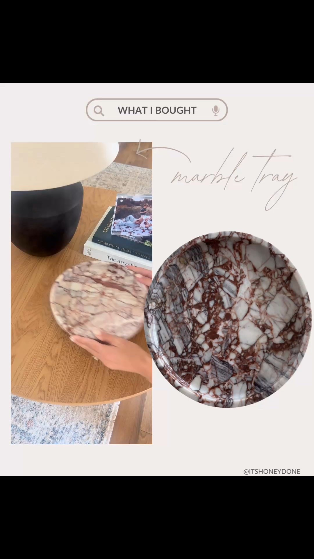 Happy What I Bought Wednesday! I love this marble tray - the red colors are so pretty! Can you believe it’s AMAZON!? Linking it below along with some of my other fave marble trays. 

#LTKHome #LTKFindsUnder100 #LTKFindsUnder50