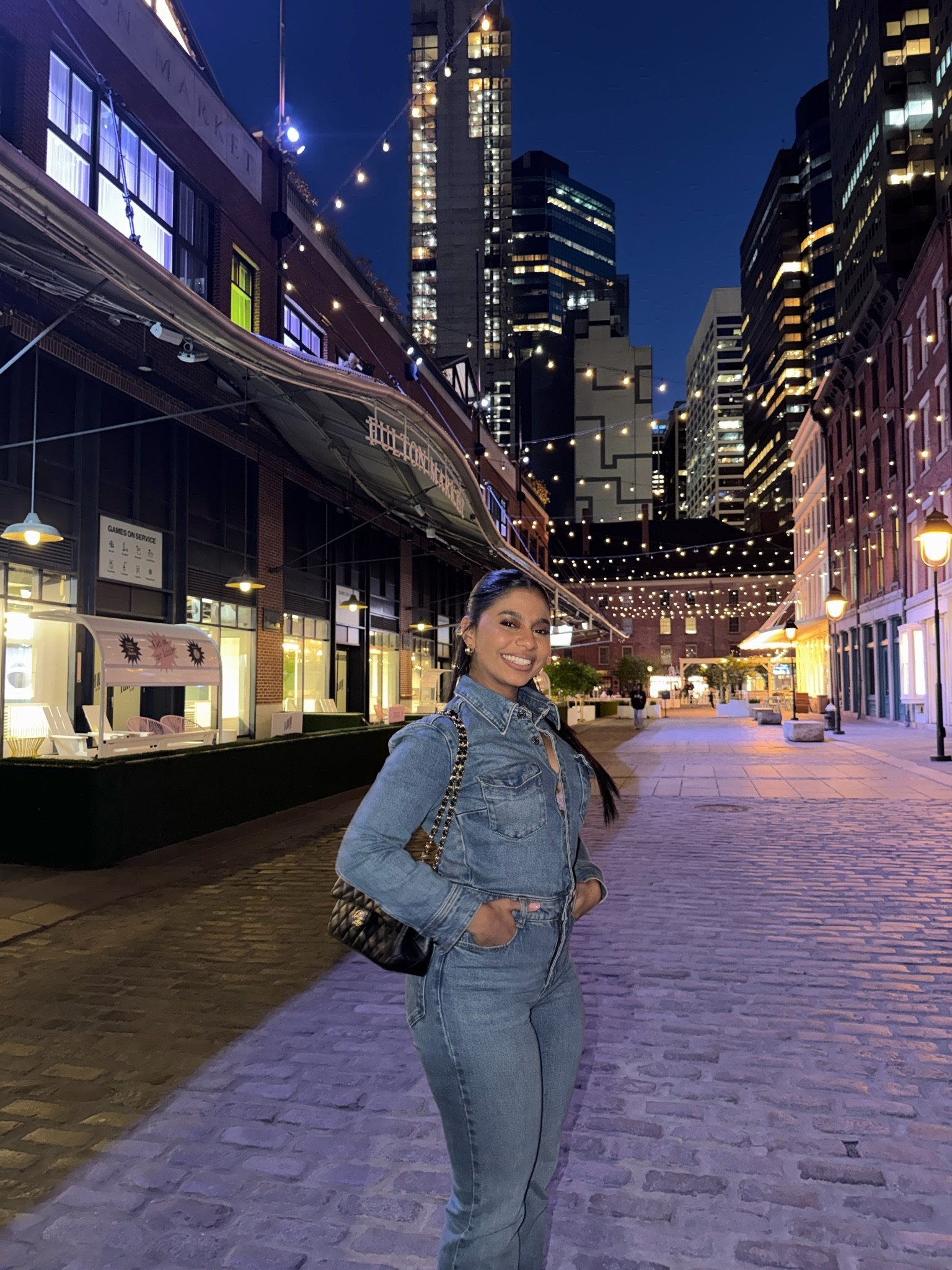 Long denim jumpsuit!

#LTKootd #LTKPetite #LTKgrwm