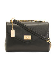 Leather Classic Quilted Shoulder Bag | Handbags | Marshalls | Marshalls