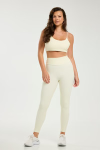 Croco Skin Seamless Leggings French Vanilla | Booty by Brabants