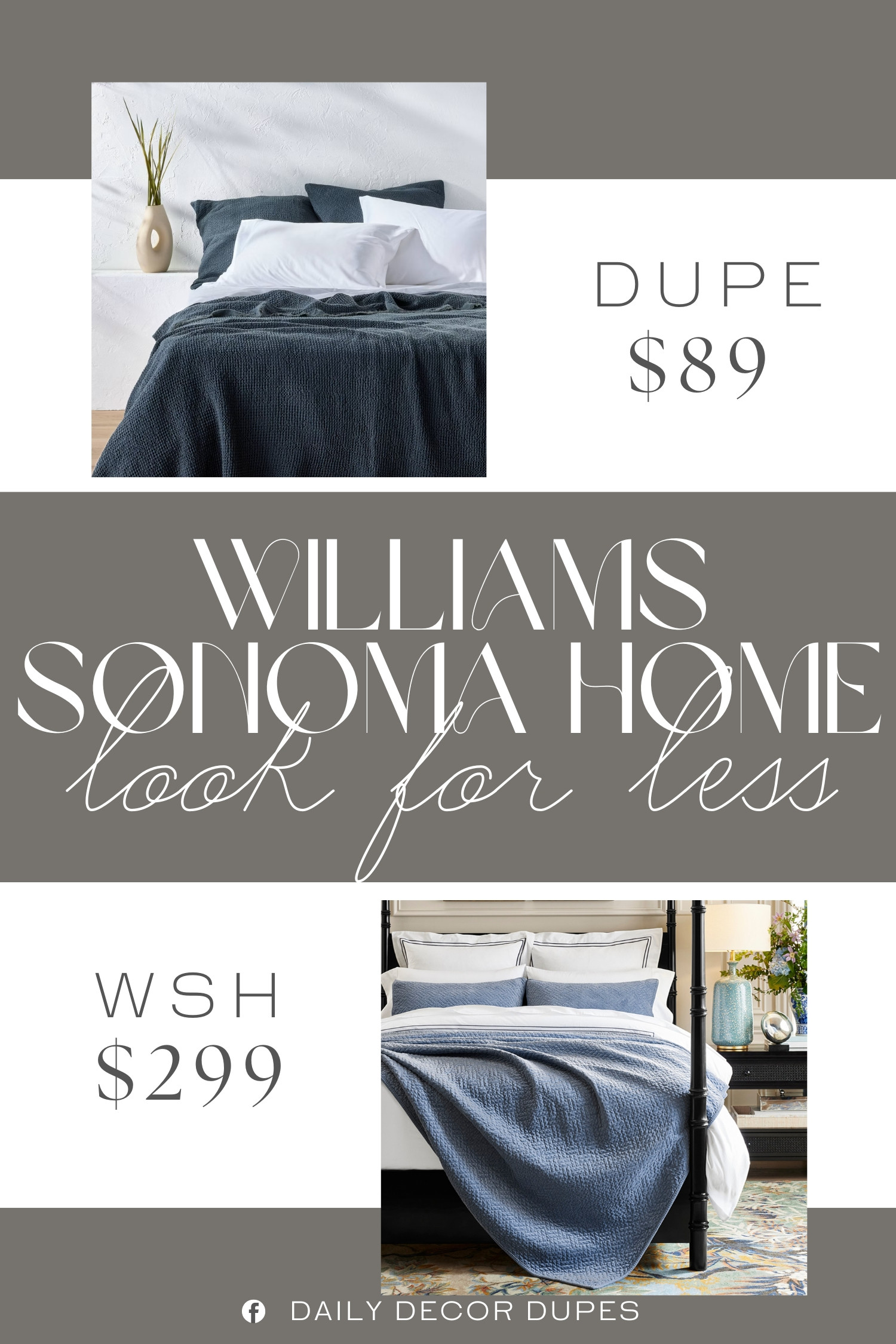 Inspired by Williams Sonoma Home Quilted Velvet Coverlet & Shams. Quilted Velvet Coverlet. Waffle Weave Coverlet Set. Textured Waffle Bedding. Modern Classic Bedding. 

Home more affordable option find copy cat similar look for less budget friendly affordable cheap cheaper beautiful pretty. Clearance sale coupon code discount code promo code luxury lookalike look a like Inspo inspiration inspired by idea ideas Love like these? I share multiple every day in my FB group.
#williamssonomainspired #wafflecoverlet #quiltedcoverlet #velvetbedding #texturedbedding #bedroominspo #homedecorinspo 

 #LTKHome