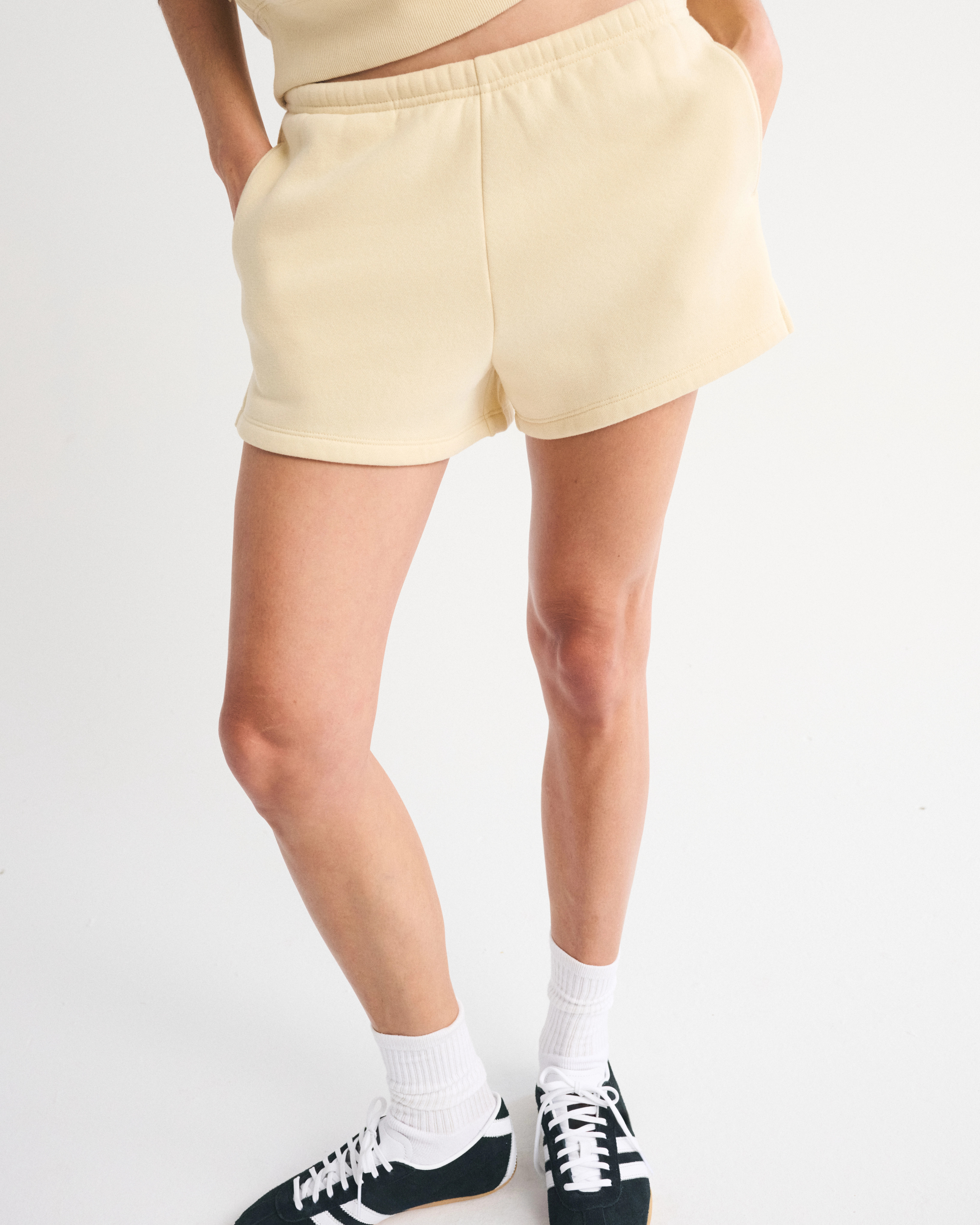 High Rise Sunday Mini Short | Abercrombie & Fitch (US)