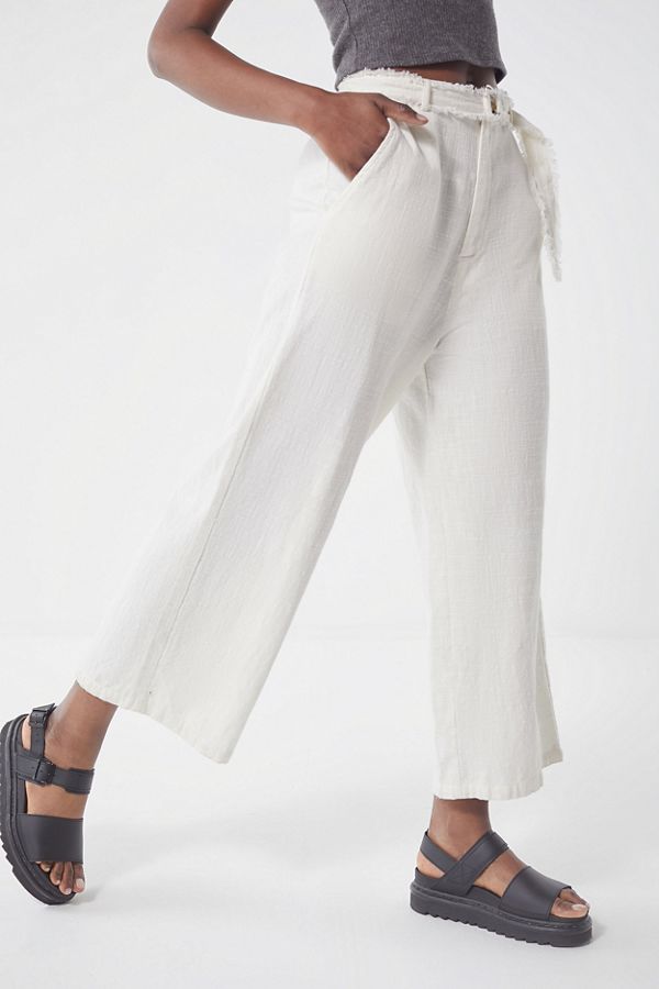 UO Rori Raw-Edge Culotte Pant | Urban Outfitters (US and RoW)