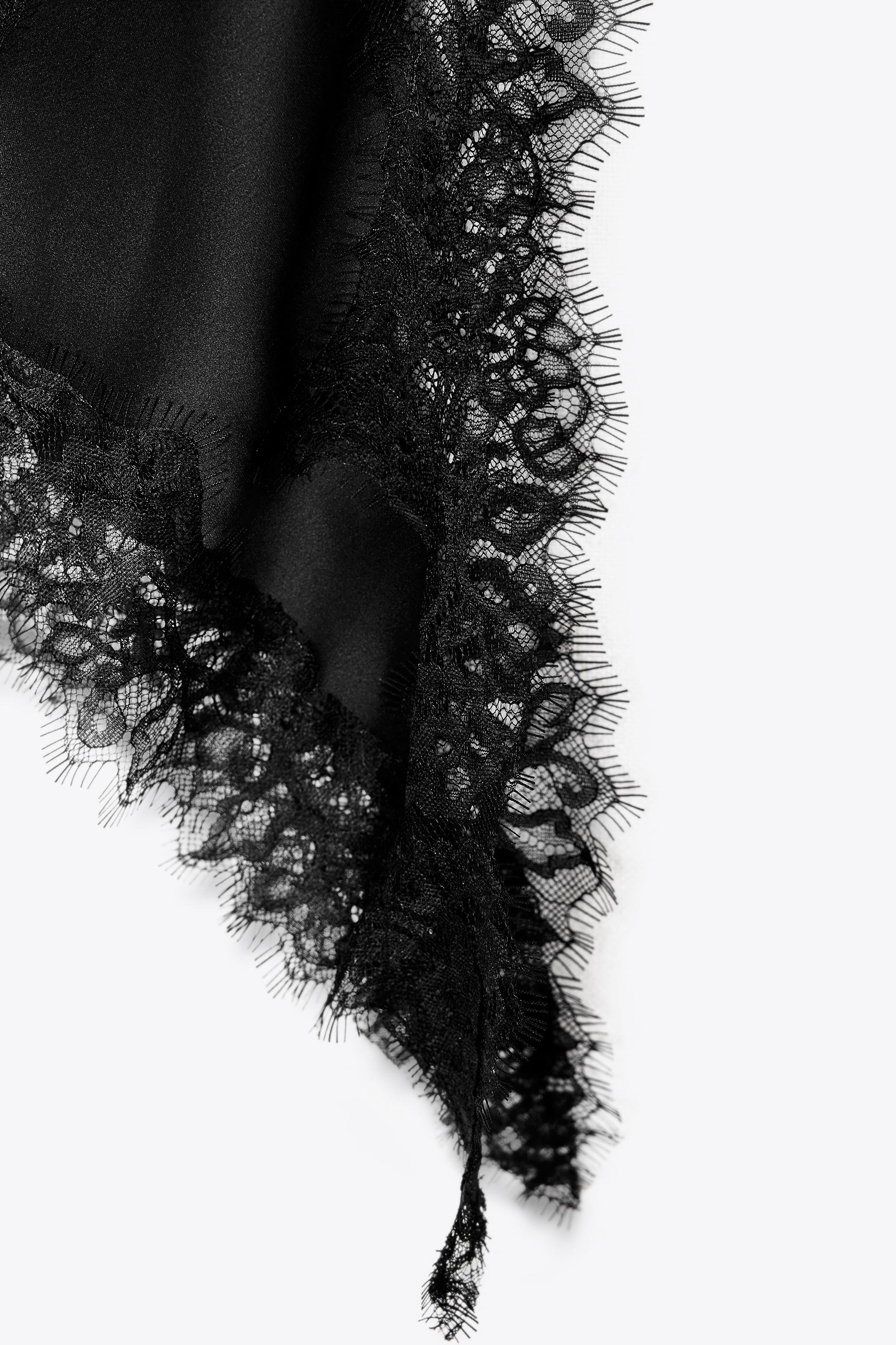 ZW COLLECTION ASYMMETRIC LACE DRESS | Zara AU