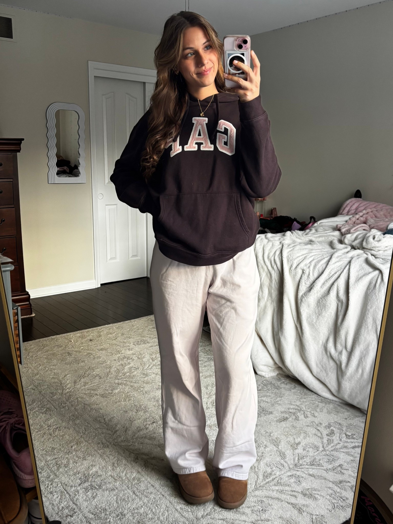 Comfy winter outfit idea, pink sweatpant outfit 

#LTKootd #LTKselfcare #LTKValentine