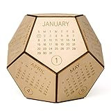 Wooden Desk Calendar 2023 - Happy New Year Gifts, Unique Christmas Gifts, Thanksgiving Presents, Off | Amazon (US)