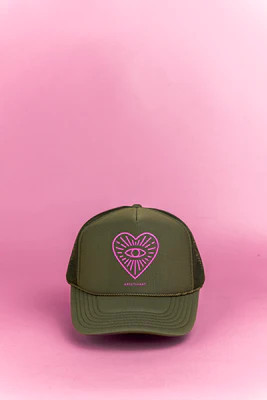 Olive Logo Trucker | Ascot + Hart