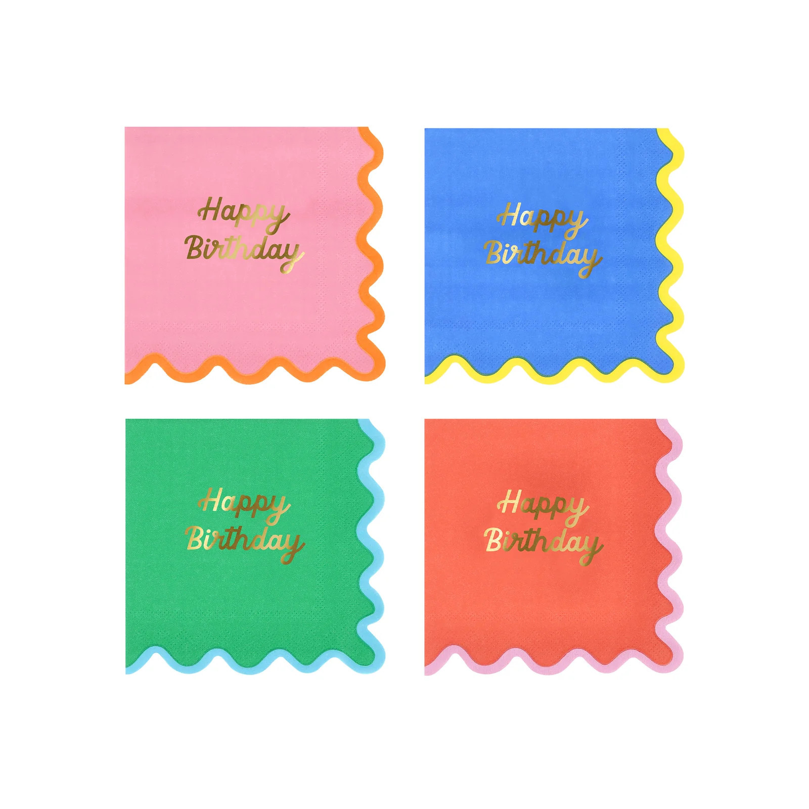 Bright Birthday Napkins | Meri Meri
