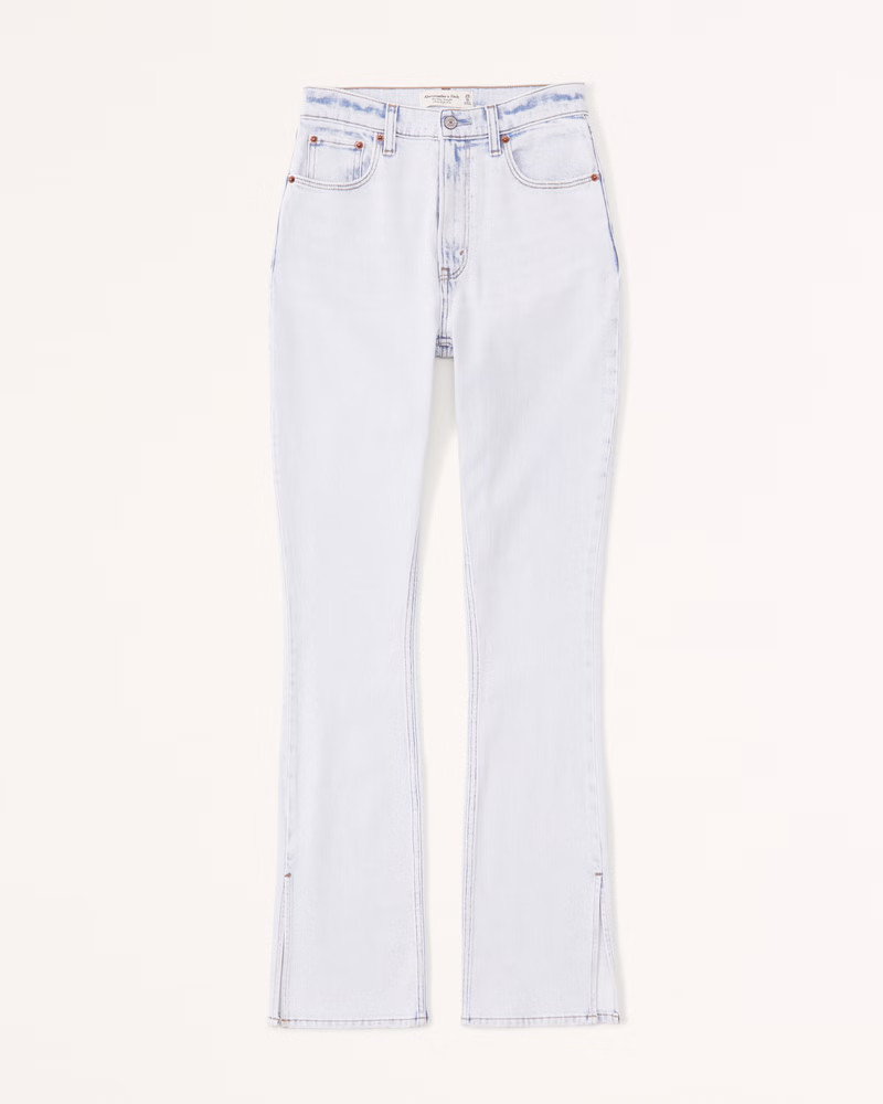 Curve Love Ultra High Rise 90s Slim Straight Jean | Abercrombie & Fitch (US)