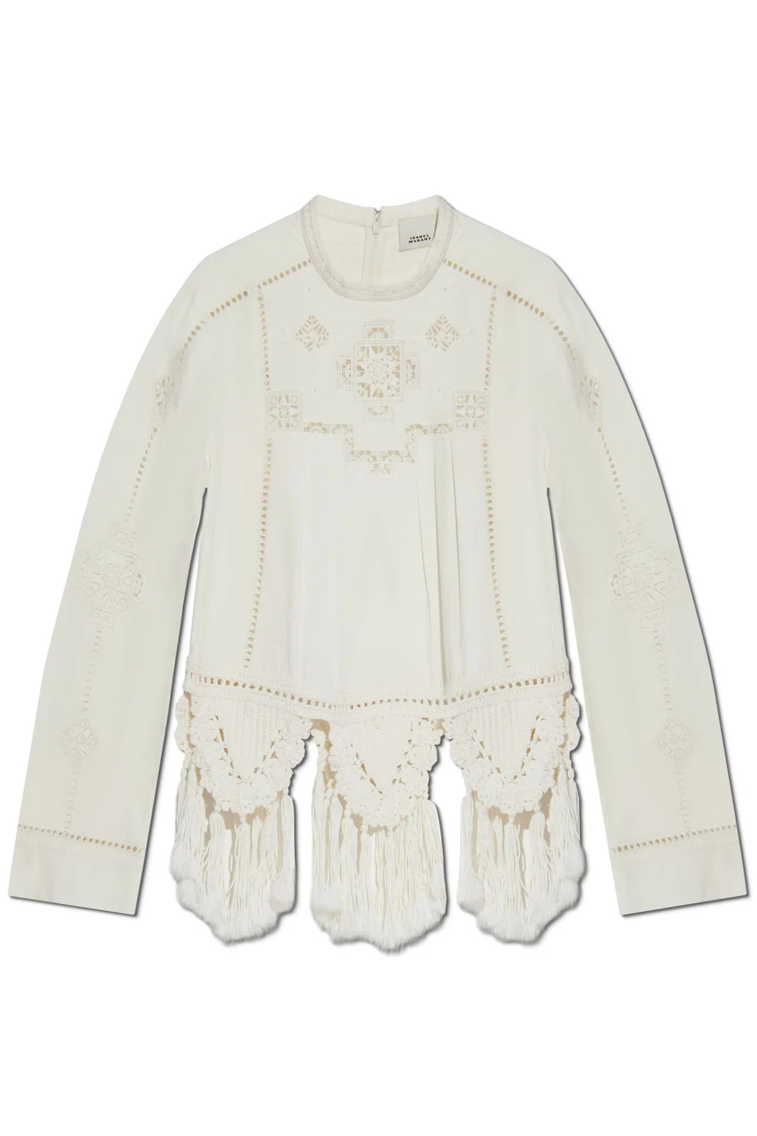 Isabel Marant Severine Fringed Top | Cettire Global