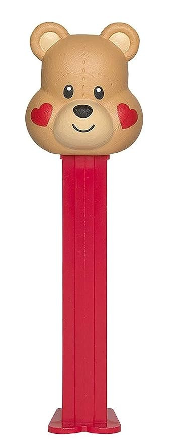 PEZ Valentine Candy Dispenser - Valentine's Teddy Bear With Candy Refills | Valentines Day Gift, ... | Amazon (US)