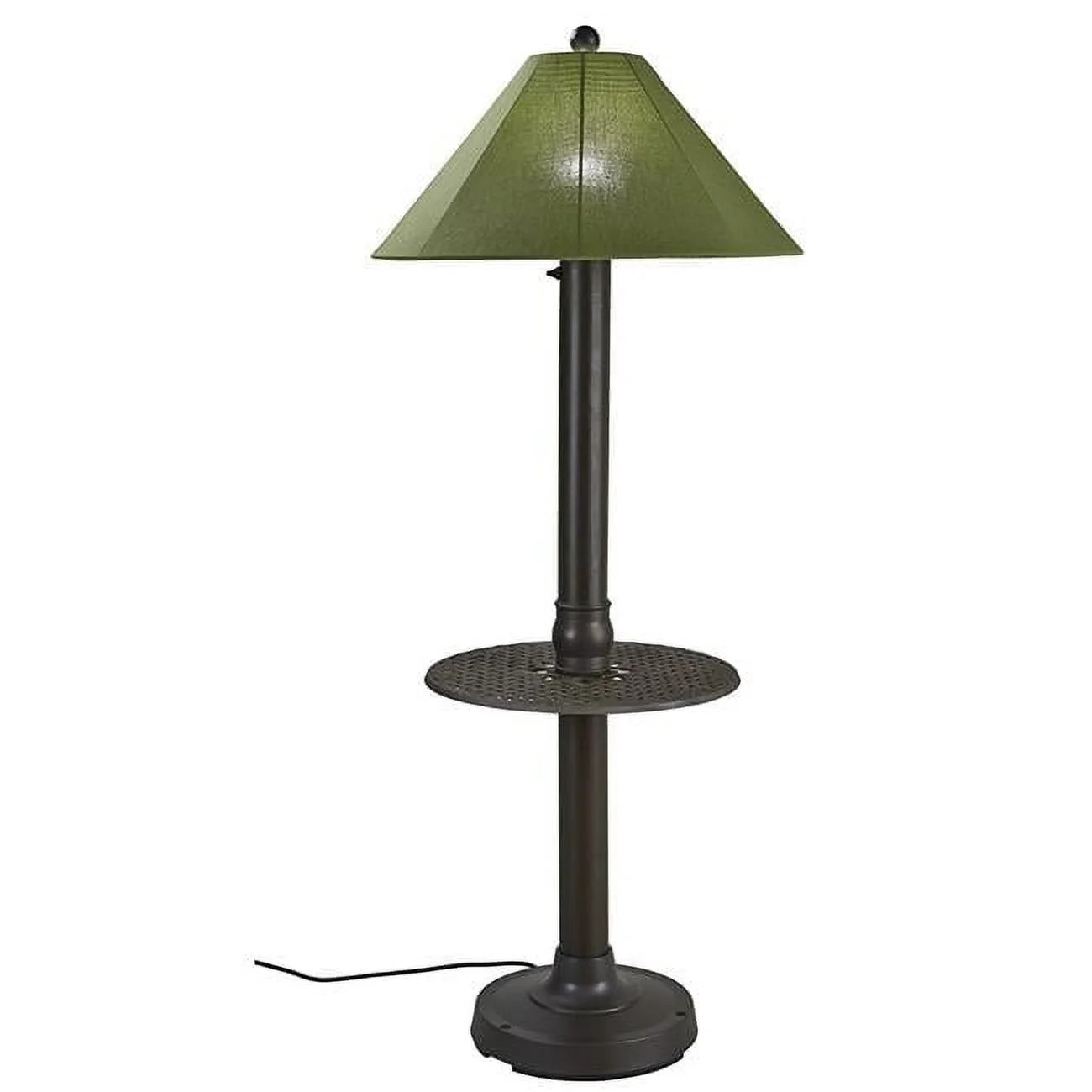 PatioLiving 65697 Catalina Outdoor Floor Lamp with Table | Walmart (US)
