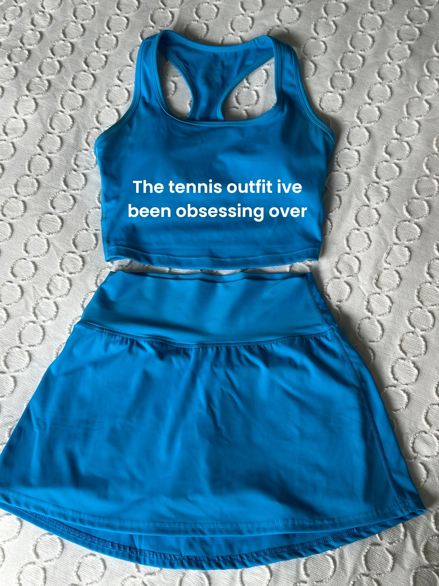 The tennis outfit I’ve been completely obsessing over !! And they’re both from Amazon & super affordable. Wearing XS in both 💙

#tennisoutfit #tennisskort #sportsbratank #gymoutfit

#LTKStyleTip #LTKActive #LTKFindsUnder50