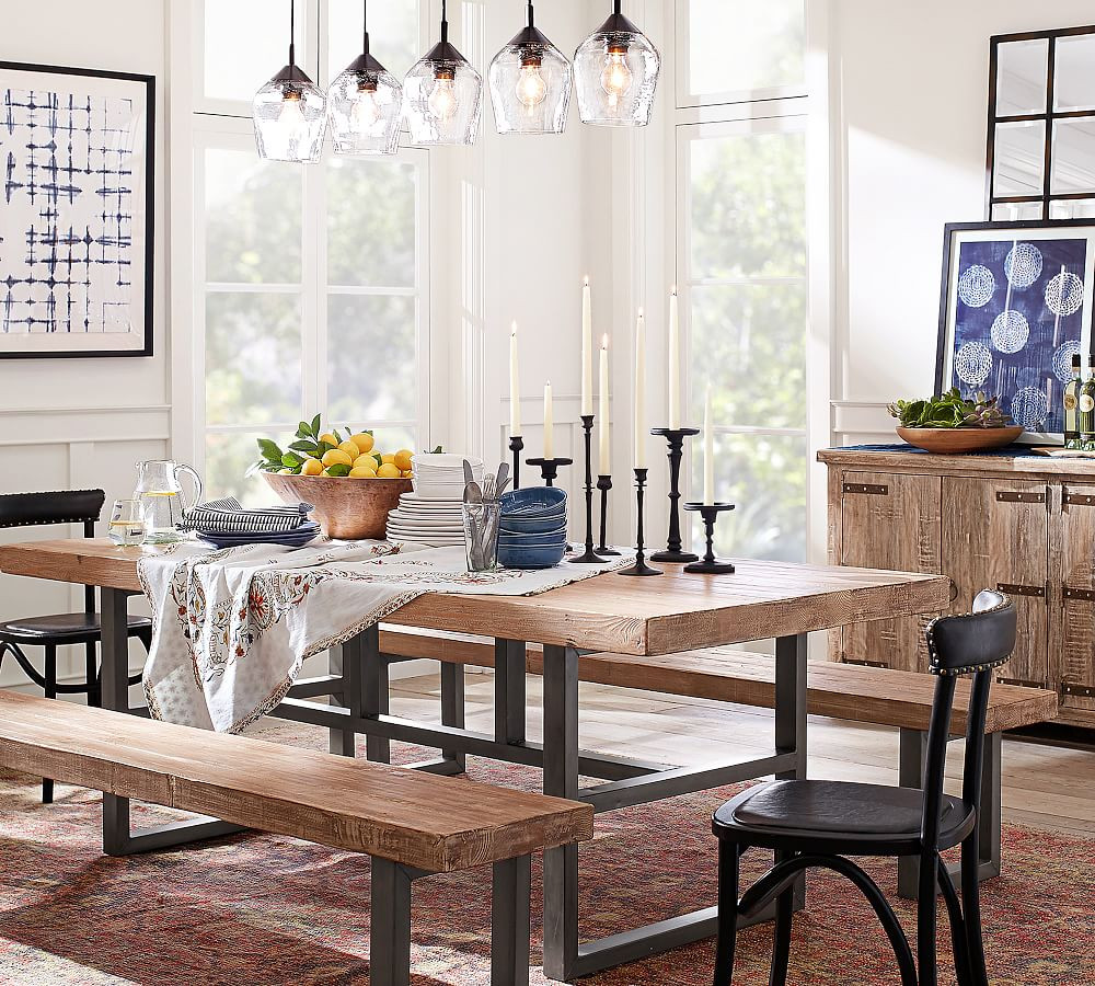 Booker Taper Candleholders | Pottery Barn (US)