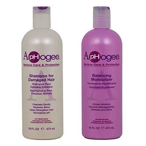 ApHogee Shampoo for Damaged Hair + Balancing Moisturizer 16oz "Set" | Walmart (US)