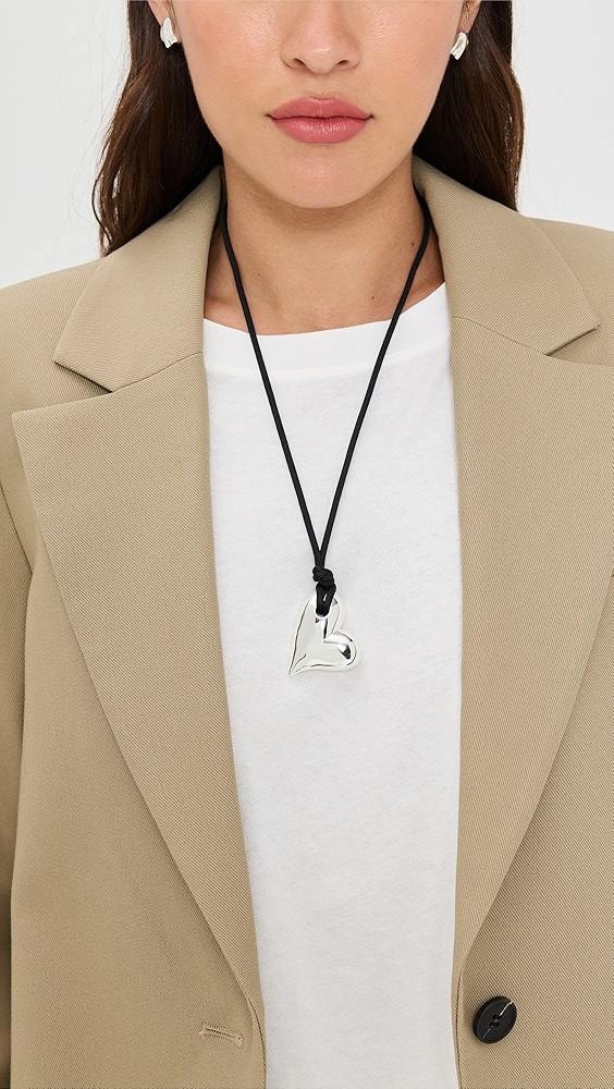 Art Heart On A String Necklace | Shopbop