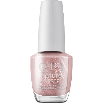 OPI Nature Strong Intentions are Rose Gold | Opaque Bright Neutral Shimmer Natural Origin Nail Po... | Amazon (CA)