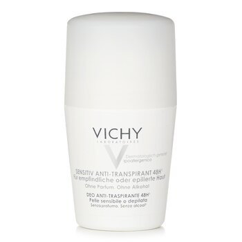 Vichy48Hr Soothing Anti-Perspirant Roll-On (For Sensitive / Depilated Skin) 50ml/1.69oz | Strawberrynet