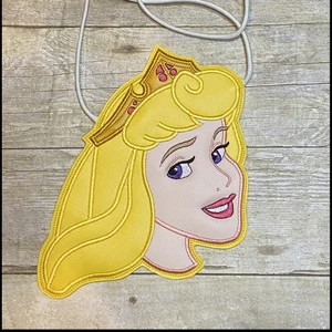Disney Aurora Crossbody Bag, Girls Disney Princess Crossbody Purse, Sleeping Beauty Flat Purse - ... | Etsy (US)