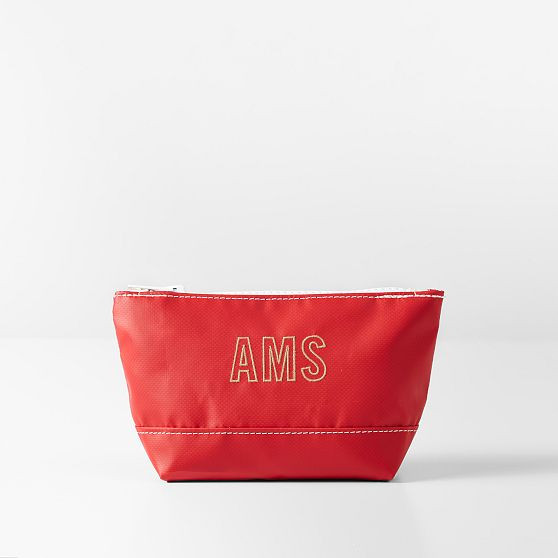 Mark & Graham x Steele Waterproof Pouch, Mini, Red | Mark and Graham
