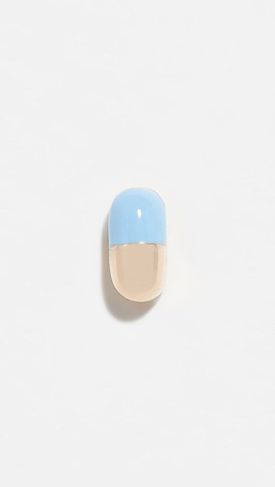 Alison Lou 14K Tiny Pill Earring | SHOPBOP | Shopbop