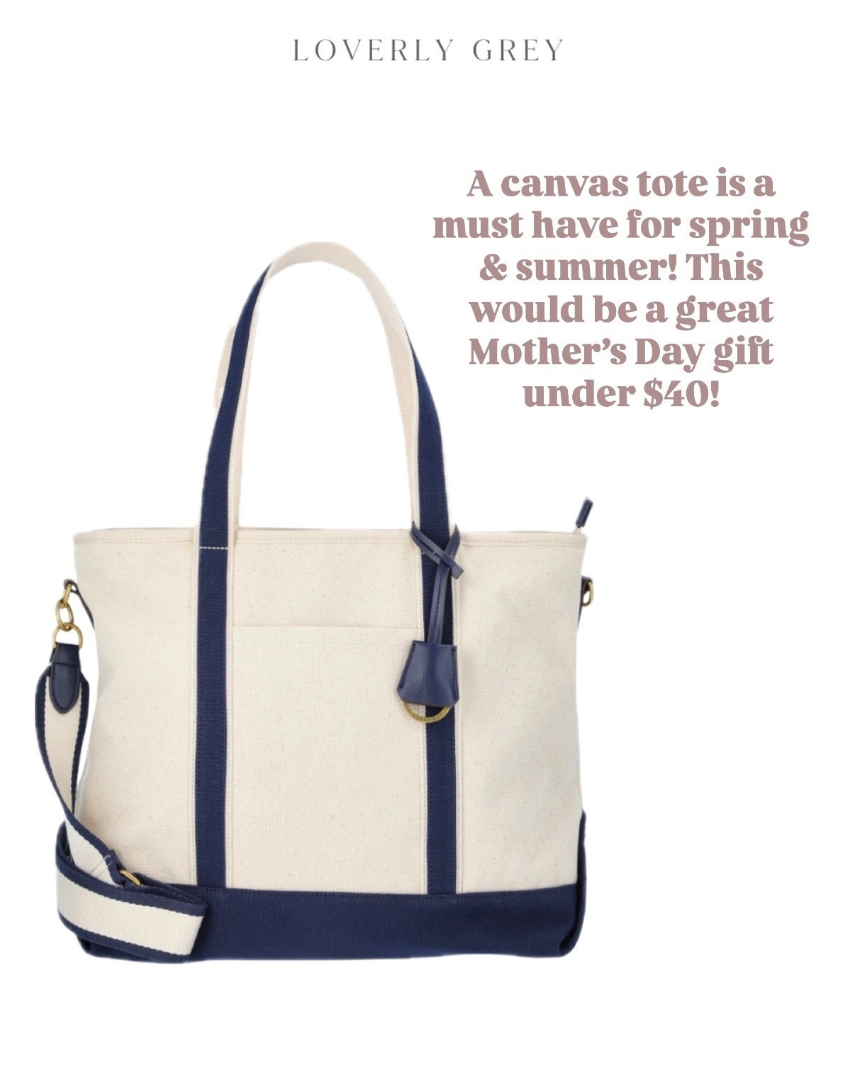 Love this affordable canvas tote for a Mother’s Day gift! This makes a great beach bag! 

Loverly Grey, Mother’s Day gift guide, Mother’s Day gift ideas, canvas tote, beach bag, pool bag 

#LTKMothersDay #LTKSeasonal
