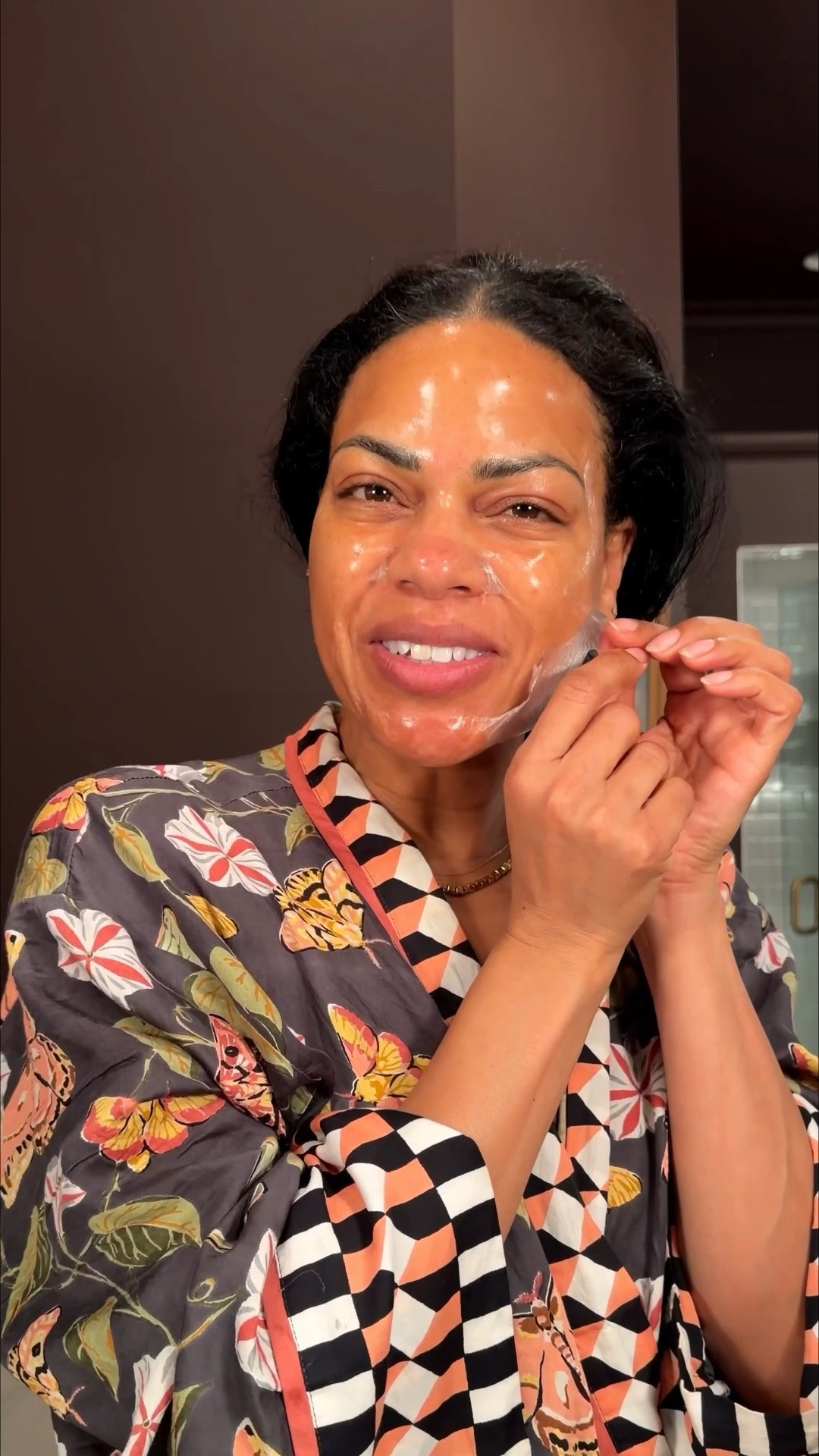 Almost got my mask off in one piece this morning! Going to the Toni Braxton concert with my sister tonight, I’m so excited!! 

#LTKmorningroutine #LTKgrwm #LTKstorytime