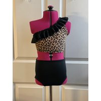 Made To Order Millie Dance Set, Girls Cheetah Dancewear, Photo Shoot, Convention Wear. Dance Costume Base | Etsy (US)