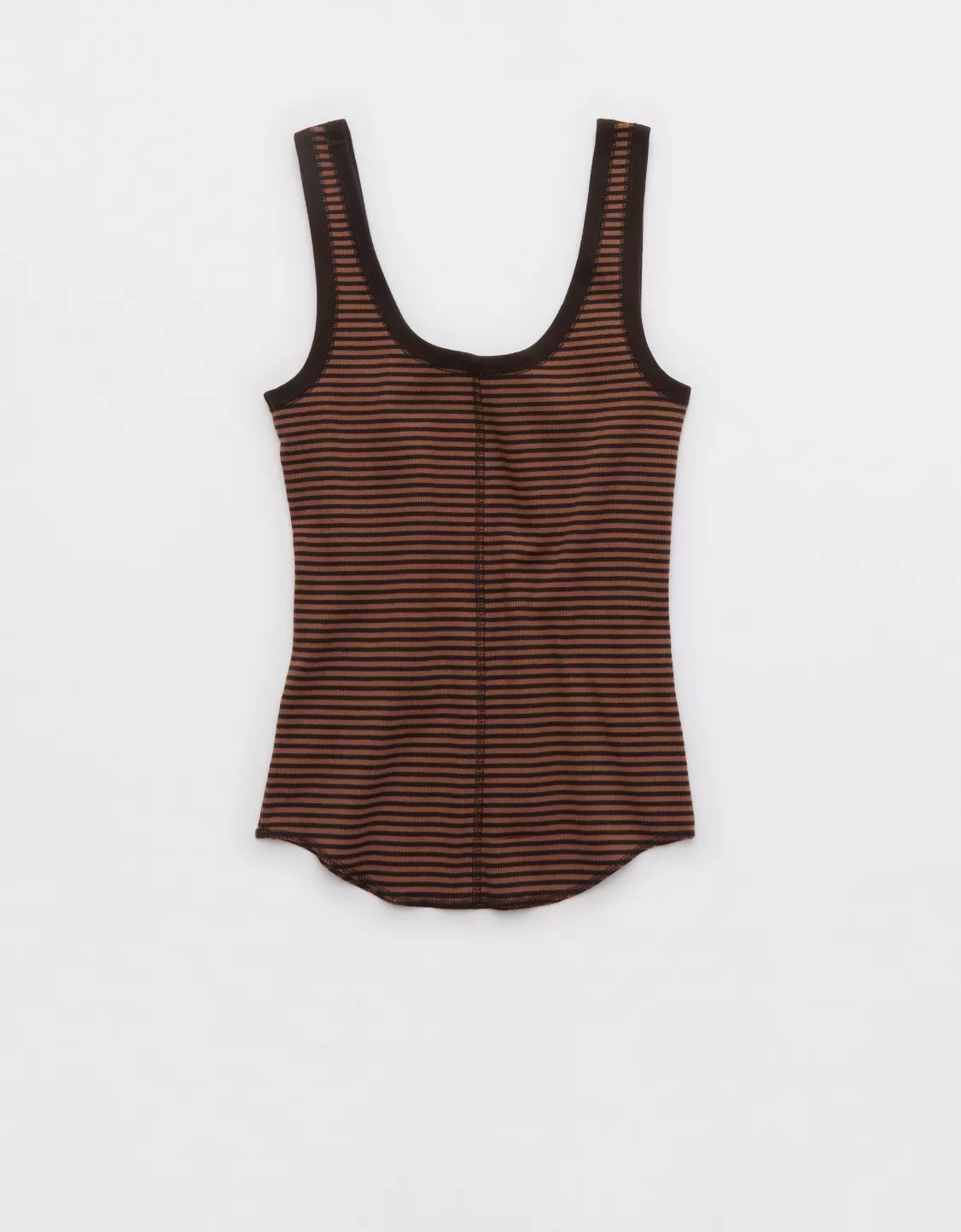 Aerie Ribbed Scoop Neck Tank Top | Aerie