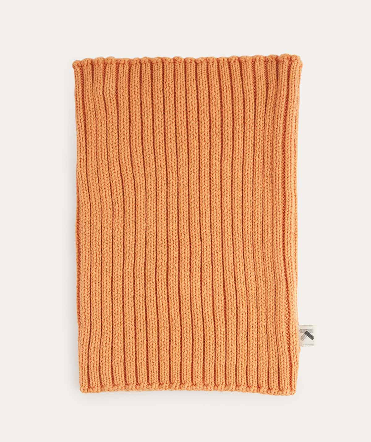 Organic Cotton Snood - Papaya | KIDLY