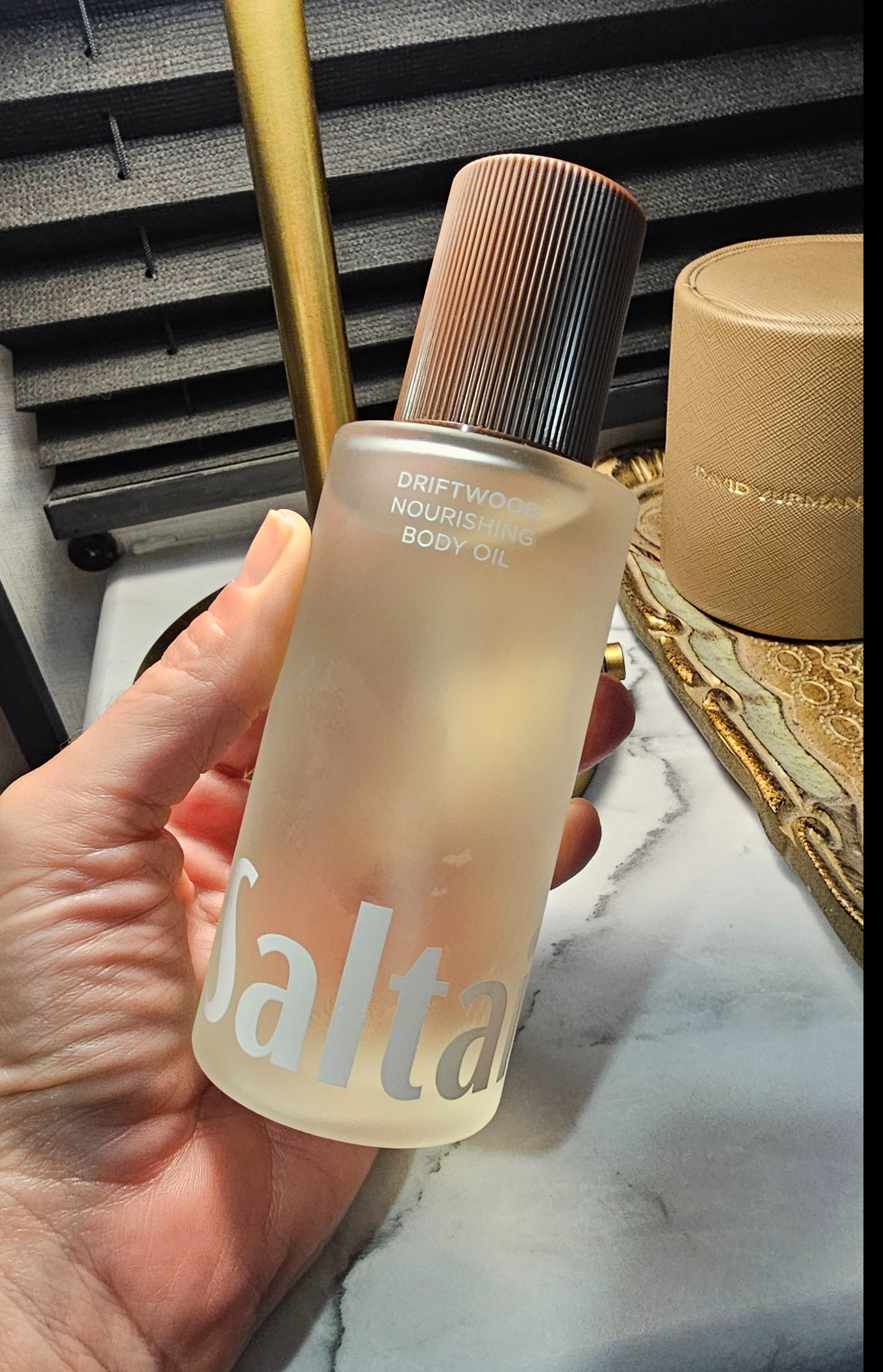 The way this smells and the way this feels on my skin after a hot shower in the Dry West Texas Air is absolutely crazy! It has changed my skin. This is the best body oil I have used. Its not greasy, absorbs quickly and just leaves my skin awesome for the whole day.

#LTKselfcare #LTKOver40 #LTKMidsize