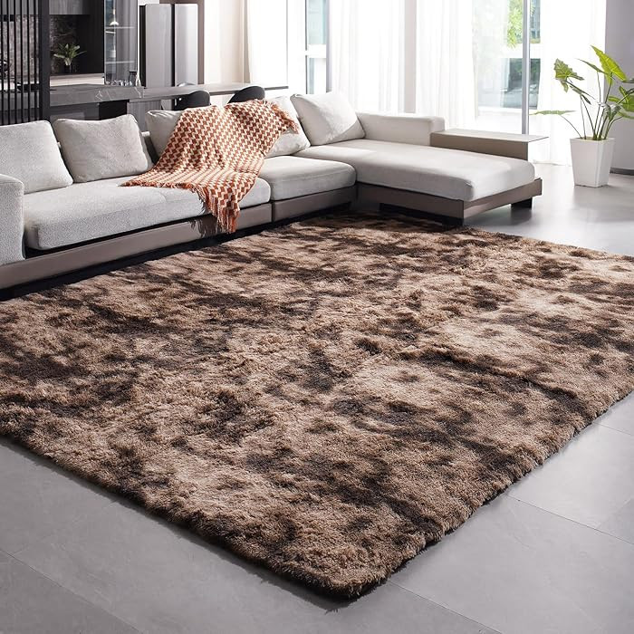 Fyoulimt 8x10 Area Rugs for Bedrooms, Fluffy Rugs for Living Room Decor, Ultra Soft Anti Slip Sha... | Amazon (CA)