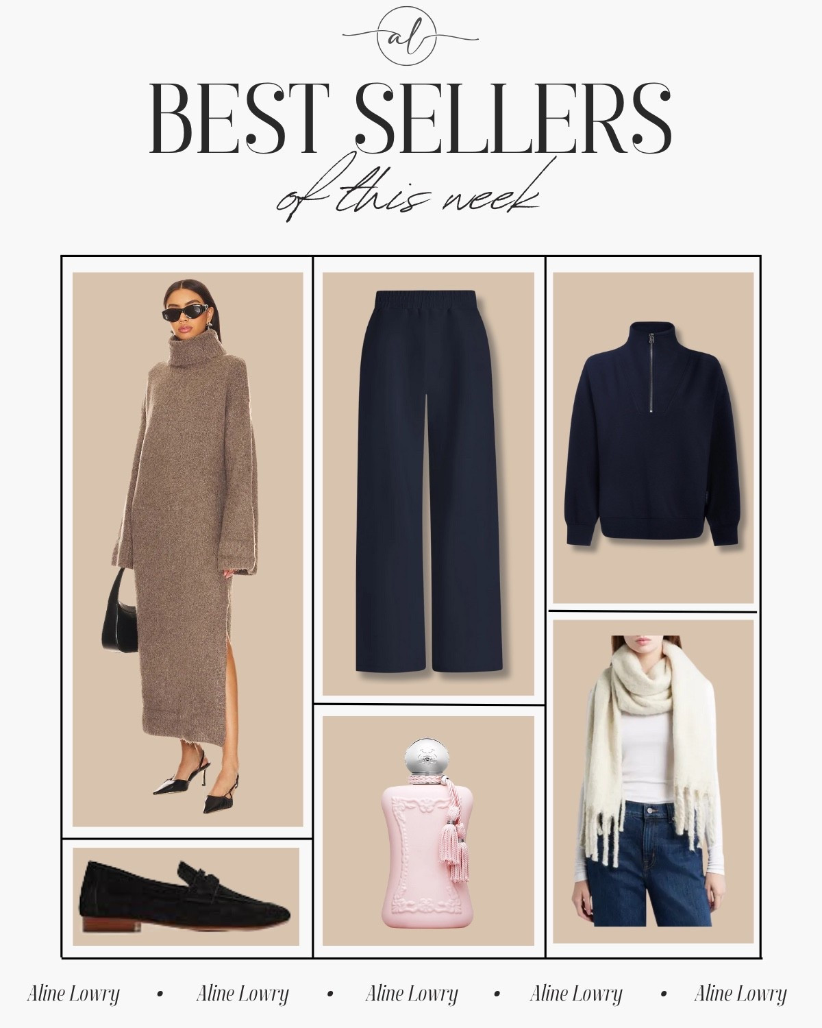 Best sellers of this week! Fringe scarf, half-zip sweat, suede loafer, wide leg pant, Delina, sweater dress

#LTKSeasonal #LTKootd #LTKU