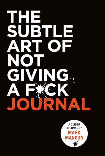 The Subtle Art of Not Giving a F*ck Journal | Amazon (US)