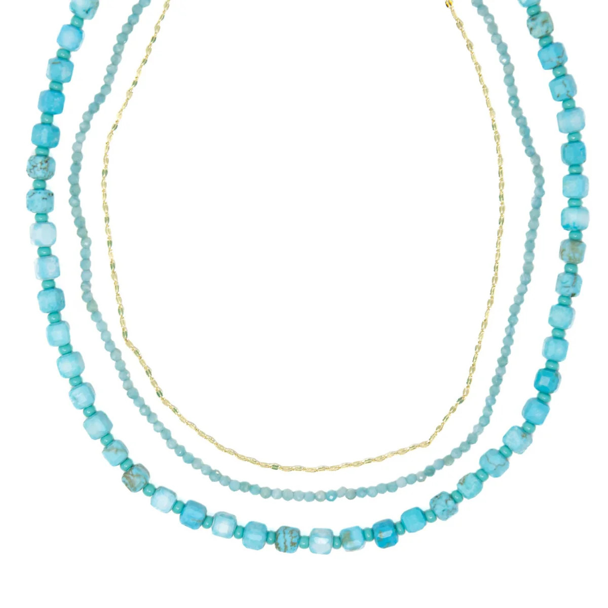 Amalfi Necklace Stack BACKORDER | Allie + Bess