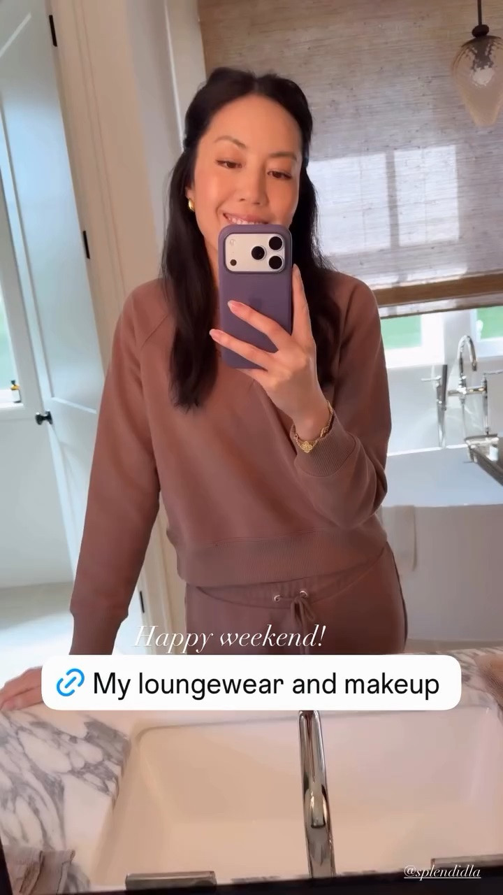 Weekend GRWM! Wearing my comfortable loungewear while I do my makeup. 

#cleanbeauty
#loungewear
#GRWM
#makeuproutine
#summermakeup

#LTKootd #LTKBeauty #LTKgrwm
