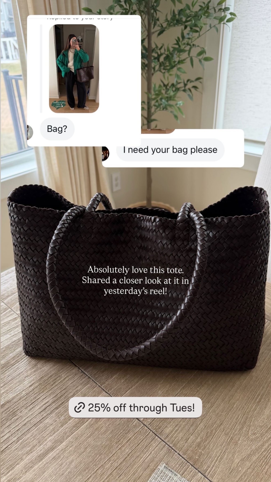 The prettiest brown woven tote for spring and summer 😍 on sale til Tues!

#LTKSpringSale #LTKSaleAlert #LTKmomlife