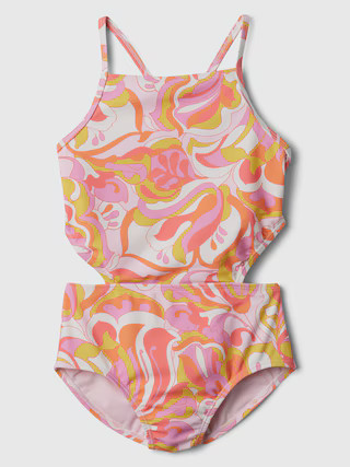 Kids Cutout Swim One-Piece | Gap Factory