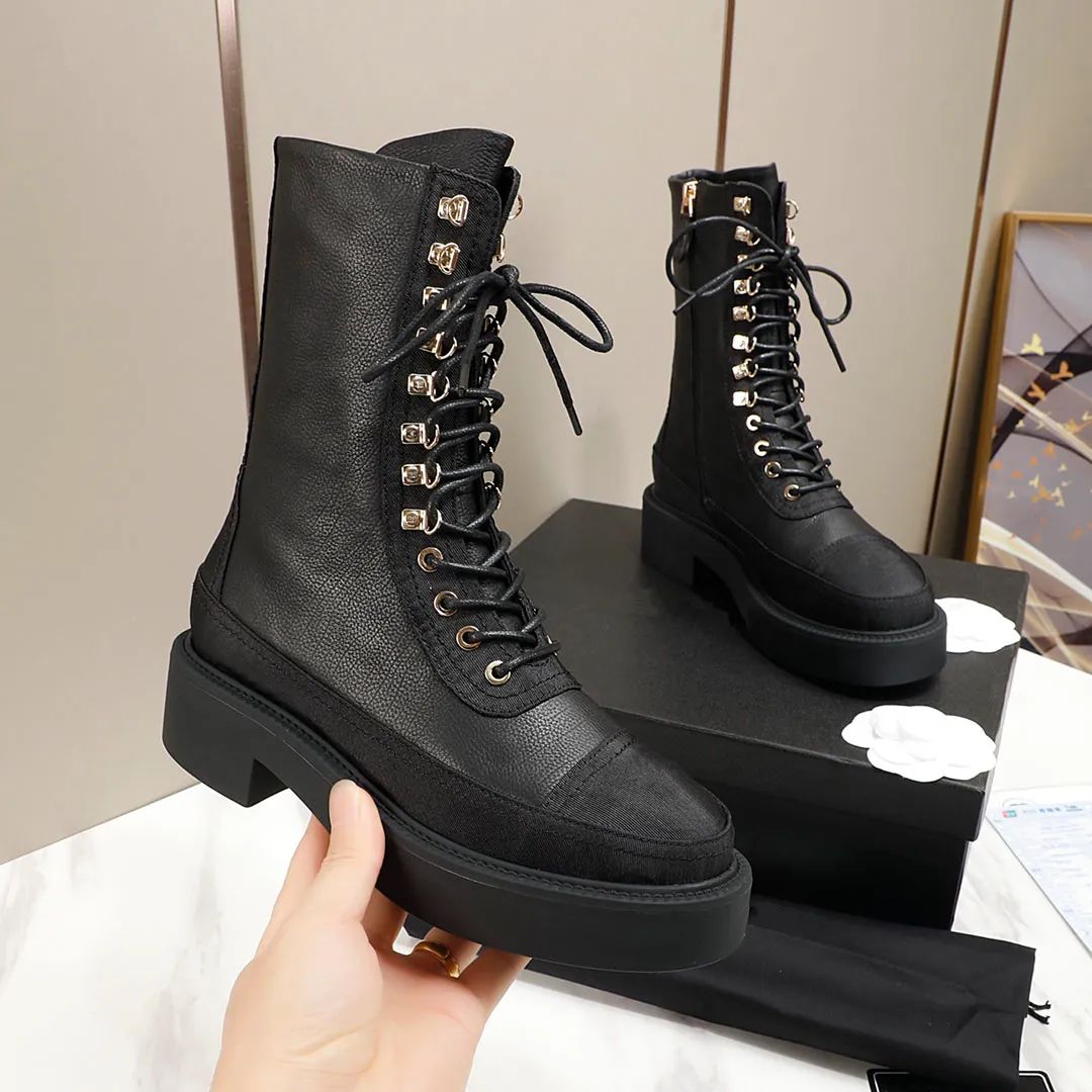 Luxury Designer Women Classic Fashion Boot Cowhide Short Boots Leather Shoes | DHGate