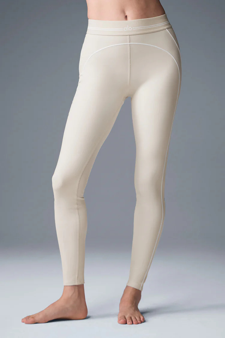 Airbrush High-Waist Heart Throb Legging | Alo Yoga (US)