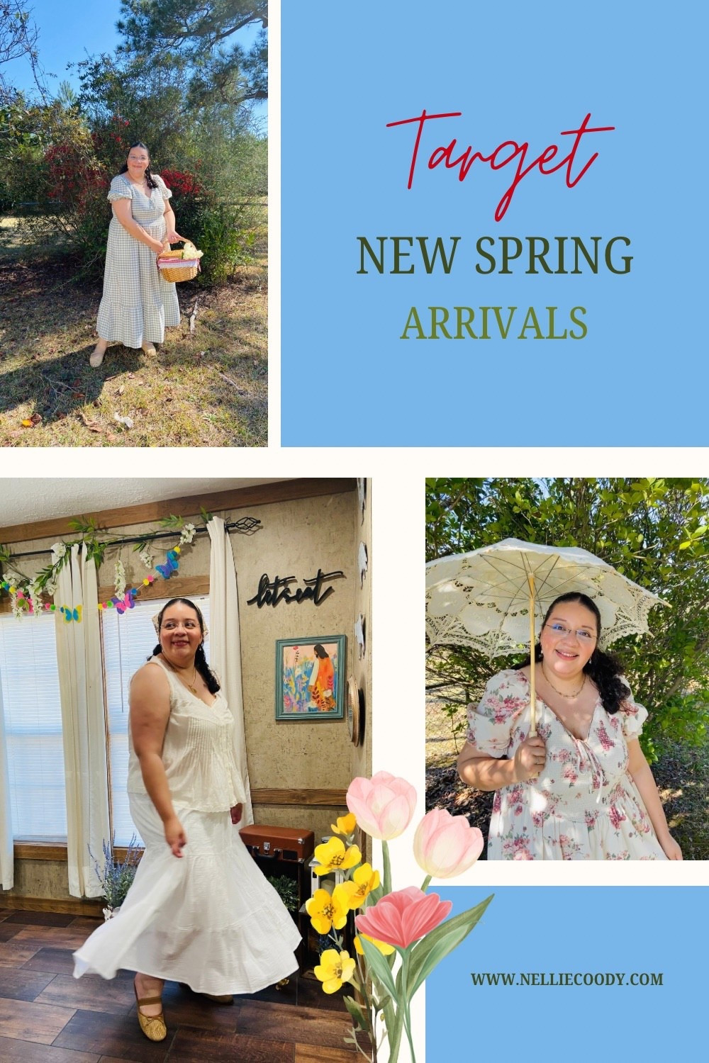 Spring Picks from Target 🎯 
🦢🎀🧺🌷☁️👒💐

#LTKSeasonal #LTKSpringSale #LTKPlusSize