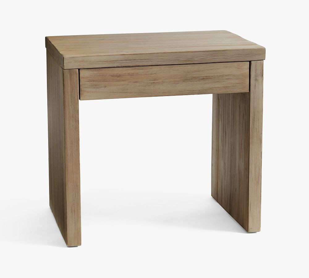 Pismo Reclaimed Wood Rectangular Side Table | Pottery Barn (US)