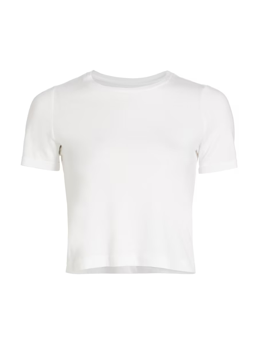 Donna Cotton Crop T-Shirt | Saks Fifth Avenue