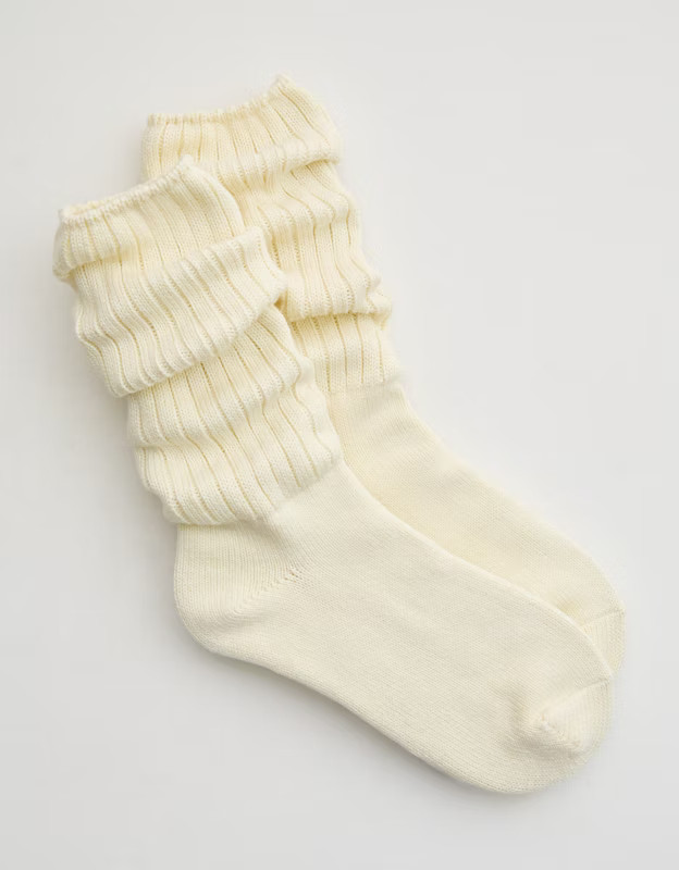 Aerie Marled Slouch Socks | Aerie